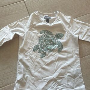 Vilebrequin white rash, guard shirt, unisex